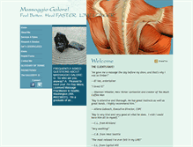 Tablet Screenshot of massaggiogalore.com
